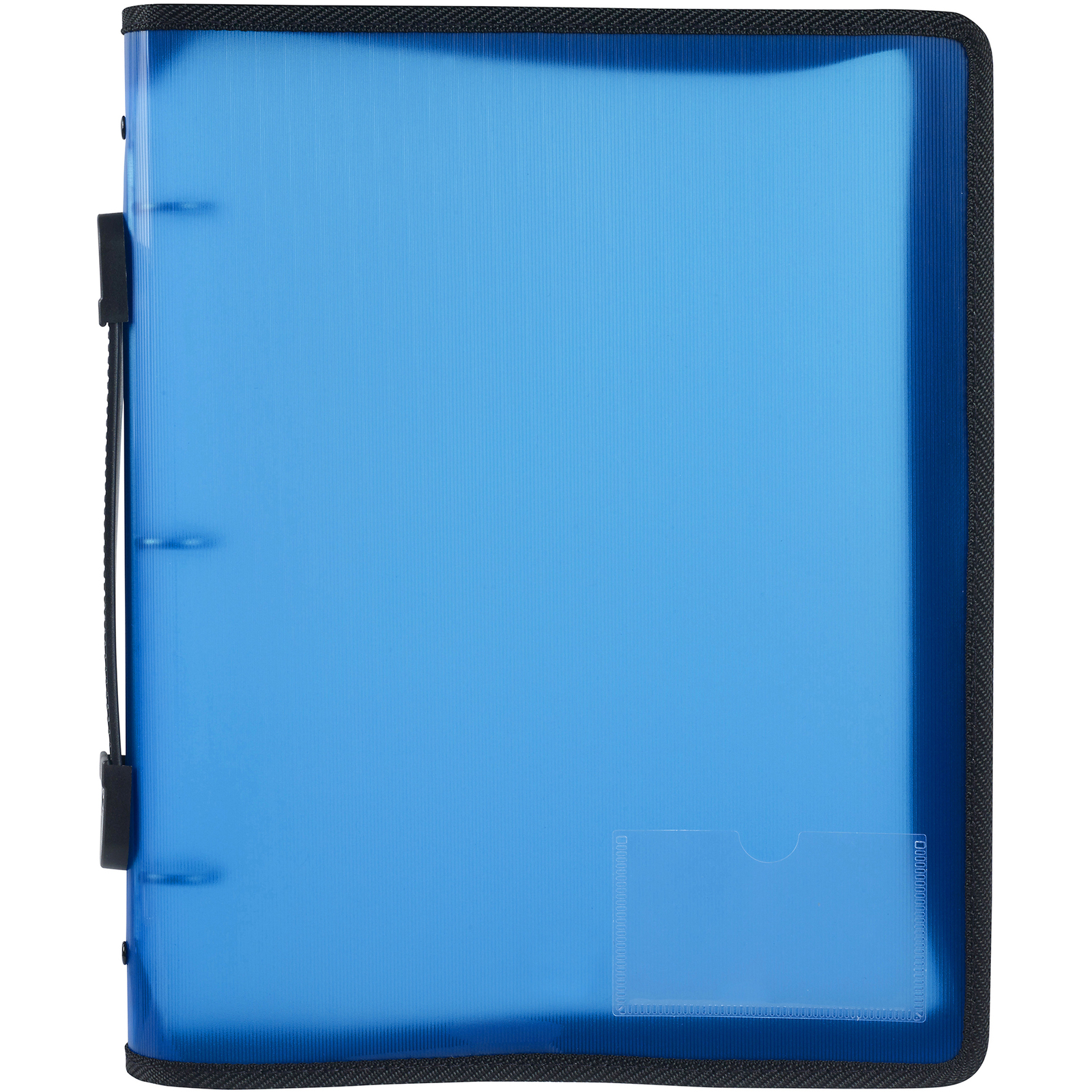 Marbig Zipper Binder With Handle 3O Ring 25Mm A4 Blue