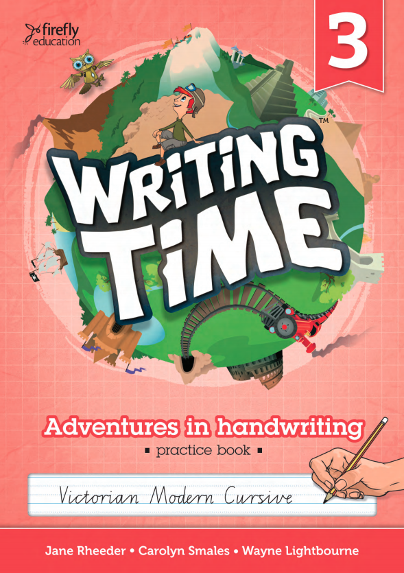 Cursive)　Time　Book　Writing　(Victorian　Modern　Practice　Student　Time　Writing　Workbook