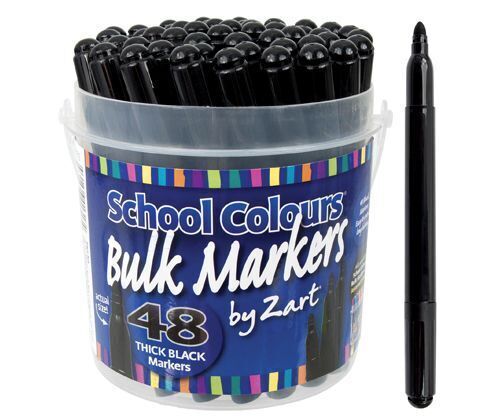 EC Whiteboard Markers Thick Assorted 4s - ZartArt Catalogue